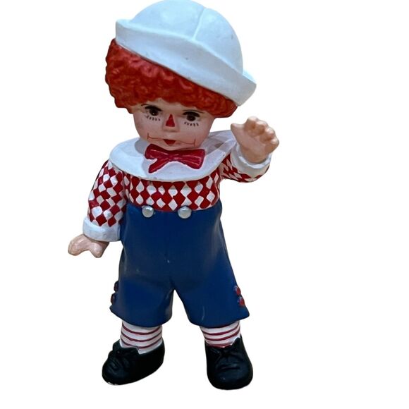 1997 Mother Goose Hallmark Miniatures 1”Madame Alexander Raggedy Ann & Andy, Mo - Picture 5 of 9